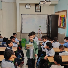 نمایش چهارم ابتدایی دبستان هیأت امنایی شیخ محمد خیابانی 